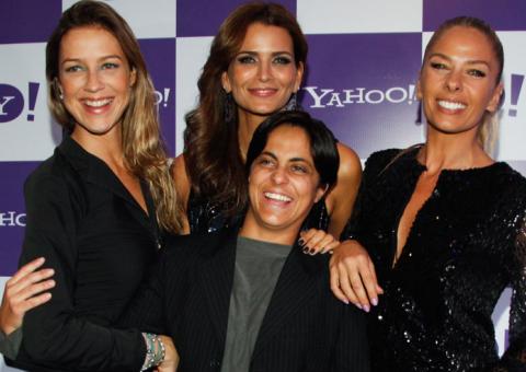 Adriane Galisteu e famosas prestigiam concurso de DJs